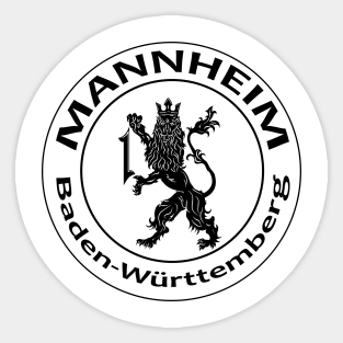 Mannheim Germany - Baden-Württemberg Sticker
